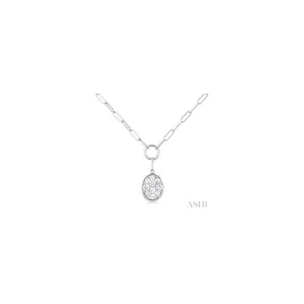 DIAMOND PAPERCLIP NECKLACE Dondero's Jewelry Vineland, NJ