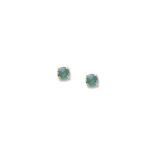 Genuine Emerald Stud Earrings Dondero's Jewelry Vineland, NJ