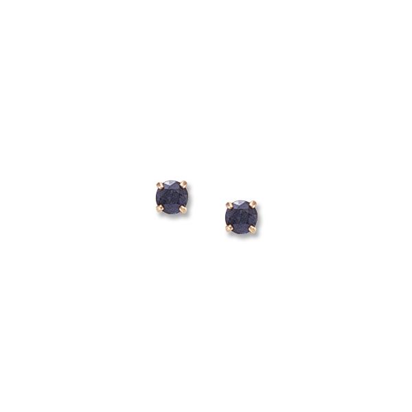 14KY Genuine BlueSapphire Stud Earrings Dondero's Jewelry Vineland, NJ