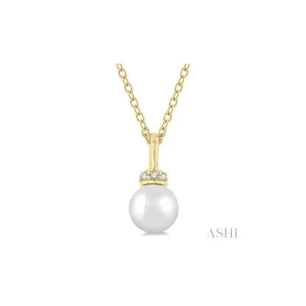 PEARL/DIAMOND PENDANT/NECKLACE Dondero's Jewelry Vineland, NJ