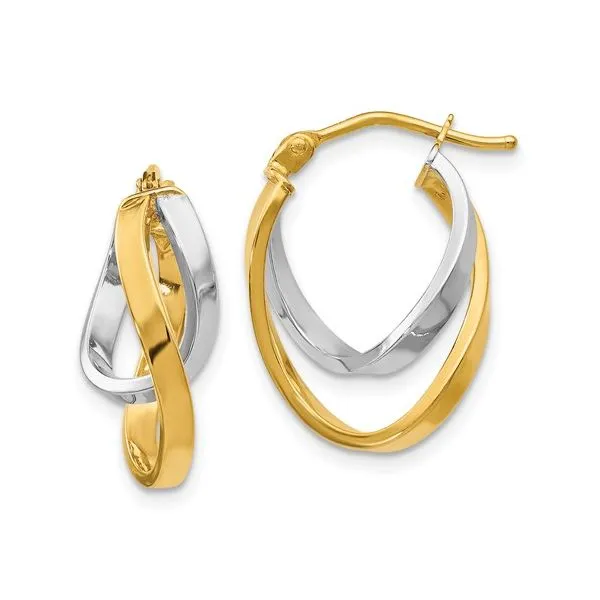 FANCY HOOP STYLE EARRINGS Dondero's Jewelry Vineland, NJ