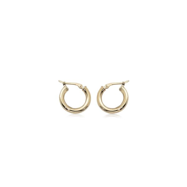 PLAIN HOOP EARRINGS Dondero's Jewelry Vineland, NJ