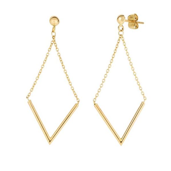 Gold Earrings Dondero's Jewelry Vineland, NJ