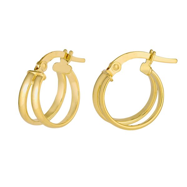 Split Hoop Earrings Dondero's Jewelry Vineland, NJ