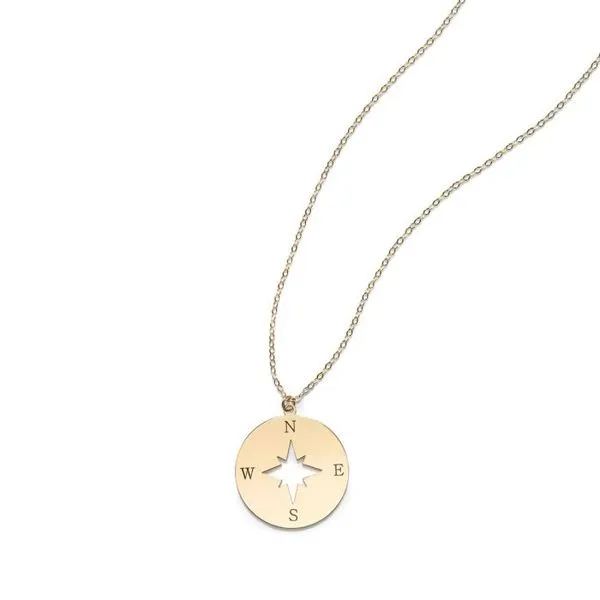 NORTH STAR DISC NECKLACE Dondero's Jewelry Vineland, NJ