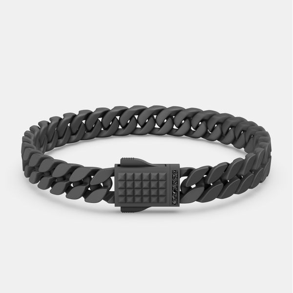 GENTS TANTALUM CURB LINK BRACELET Dondero's Jewelry Vineland, NJ