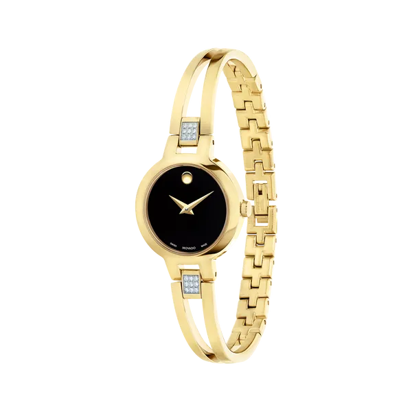Movado amorosa gold discount