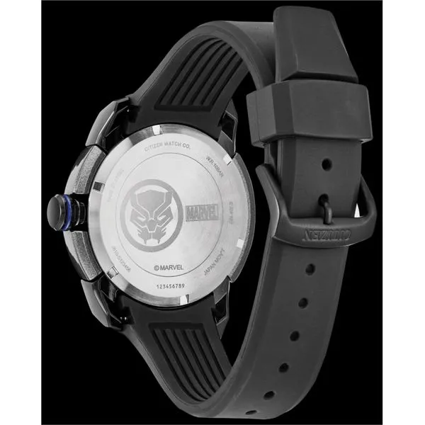 Citizen Marvel Black Panther Watch Image 2 Dondero's Jewelry Vineland, NJ