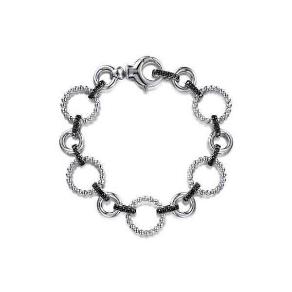 Gabriel Men's Sterling Silver Heavy Chain Bracelet