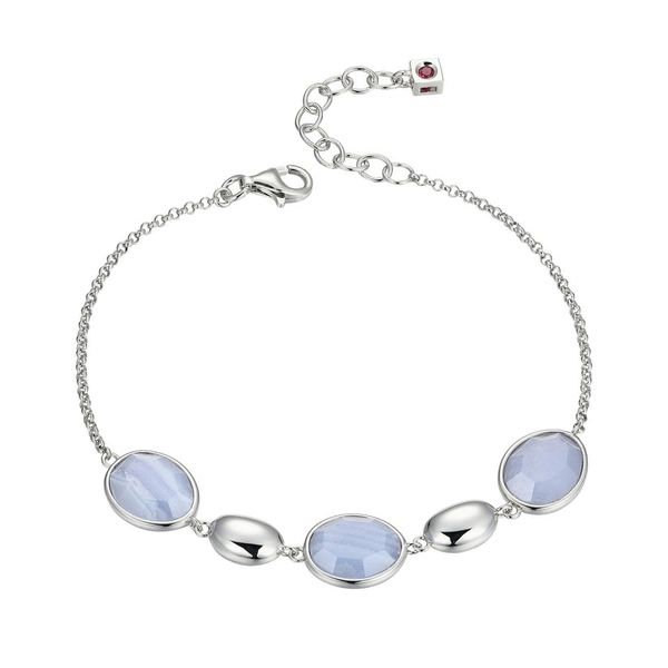 ELLE RIVIERE BLUE AGATE BRACELET Dondero's Jewelry Vineland, NJ