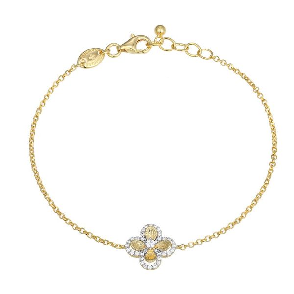 CHARLES GARNIER FLOWER CLOVER BRACELET Dondero's Jewelry Vineland, NJ