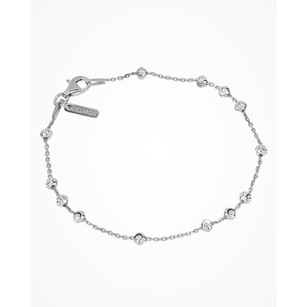 Desmos Station Moon 3+1 Silver Bracelet Dondero's Jewelry Vineland, NJ