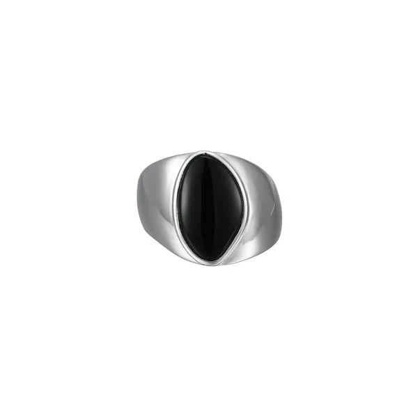ELLE BLACK AGATE RING Dondero's Jewelry Vineland, NJ