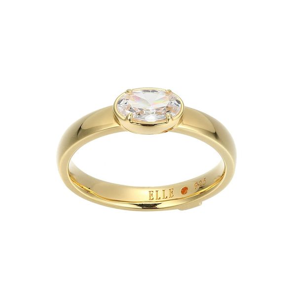 ELLE OVAL CZ RING Dondero's Jewelry Vineland, NJ