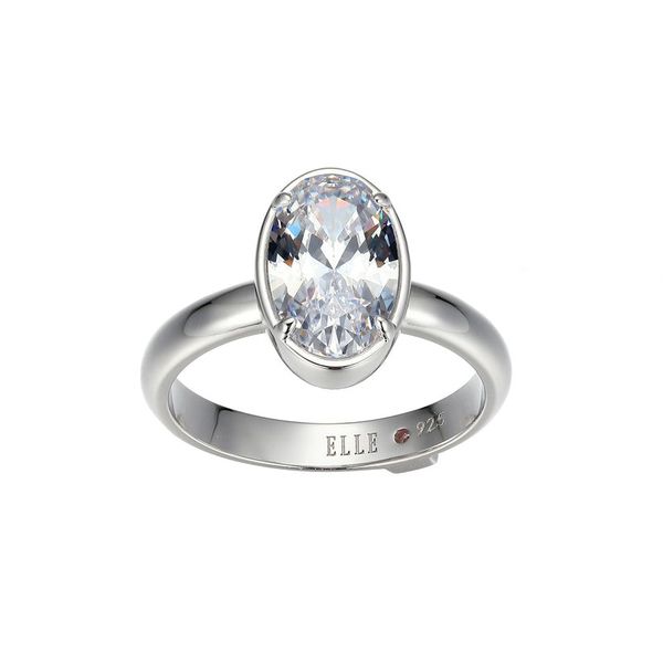 ELLE OVAL CUBIC ZIRCONIA RING Dondero's Jewelry Vineland, NJ