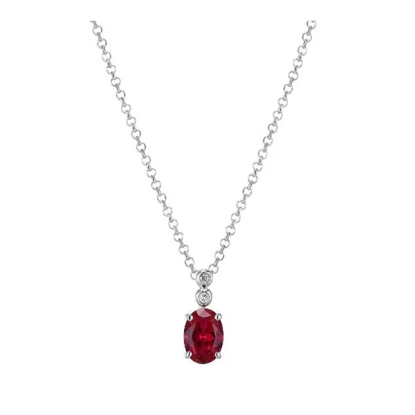 ELLE LAB RUBY NECKLACE Dondero's Jewelry Vineland, NJ