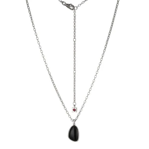 ELLE BLACK AGATE NECKLACE Dondero's Jewelry Vineland, NJ