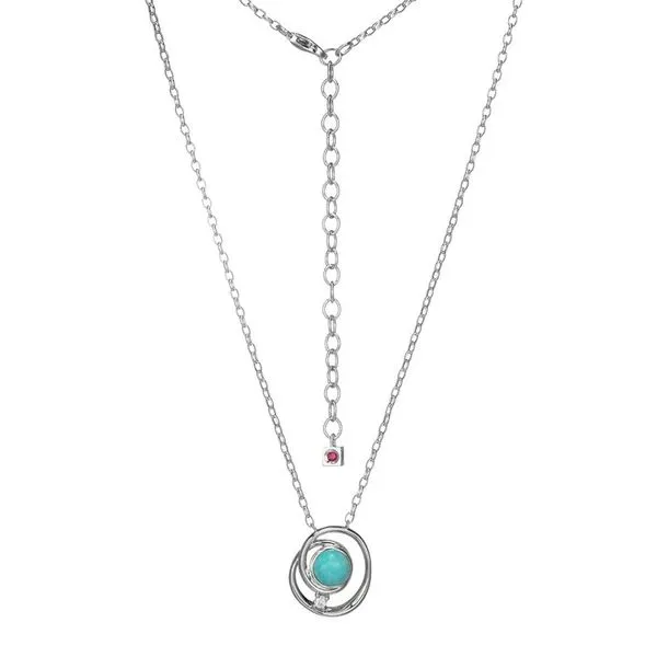ELLE AMAZONITE STONE NECKLACE Dondero's Jewelry Vineland, NJ