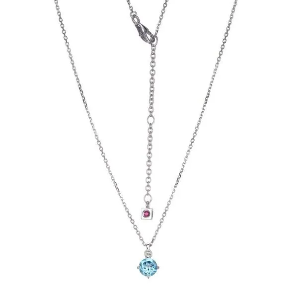 ELLE DECEMBER BIRTHSTONE NECKLACE Dondero's Jewelry Vineland, NJ