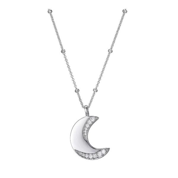 Gold Half Moon Necklace - Women's Jewellery - Indie and Harper –  www.indieandharper.com