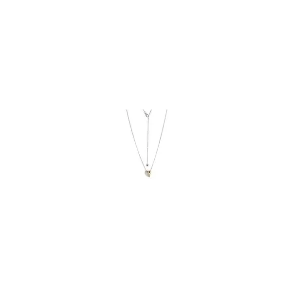 ELLE CUBIC ZIRCONIA HEART NECKLACE Dondero's Jewelry Vineland, NJ