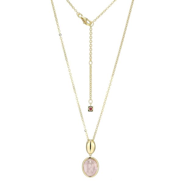 ELLE ROSE QUARTZ NECKLACE Dondero's Jewelry Vineland, NJ