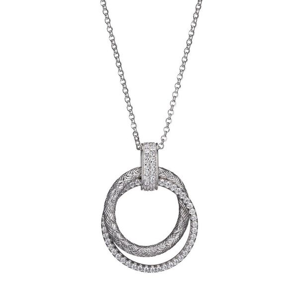 CHARLES GARNIER ROUND PENDANT/NECKLACE Dondero's Jewelry Vineland, NJ