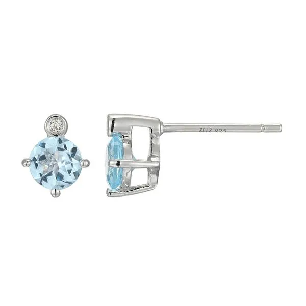 ELLE MARCH BIRTHSTONE EARRINGS Dondero's Jewelry Vineland, NJ