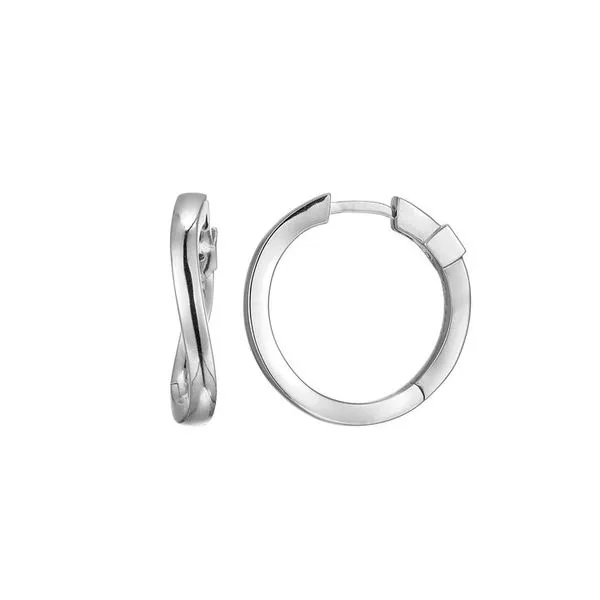 ELLE TWIST HOOP EARRINGS Dondero's Jewelry Vineland, NJ