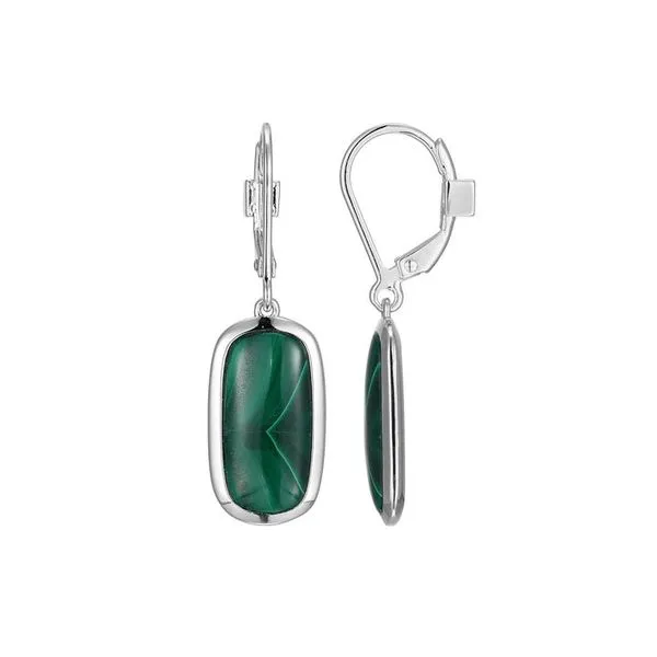 ELLE MALACHITE EARRINGS Dondero's Jewelry Vineland, NJ
