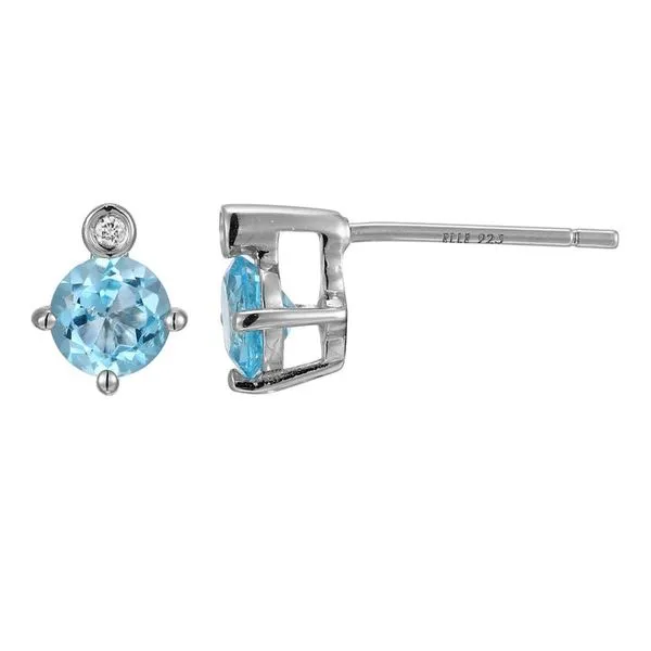 ELLE DECEMBER BIRTHSTONE EARRINGS Dondero's Jewelry Vineland, NJ