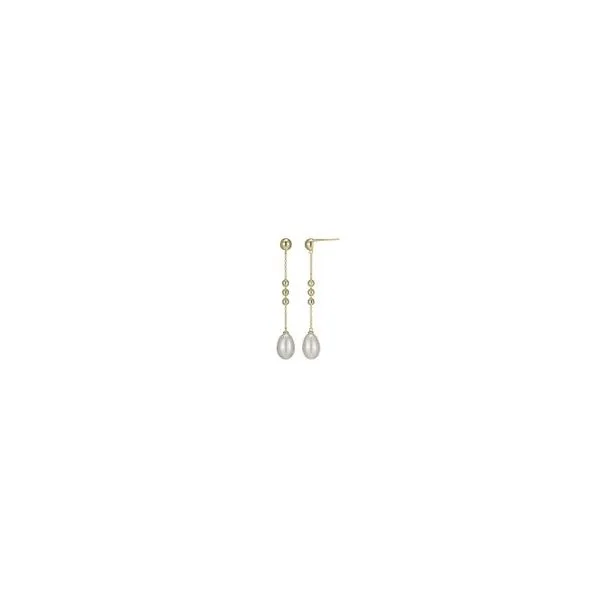 ELLE PEARL DANGLE EARRINGS Dondero's Jewelry Vineland, NJ