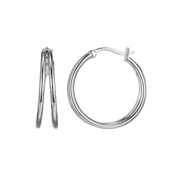 S/S HOOP EARRINGS Dondero's Jewelry Vineland, NJ
