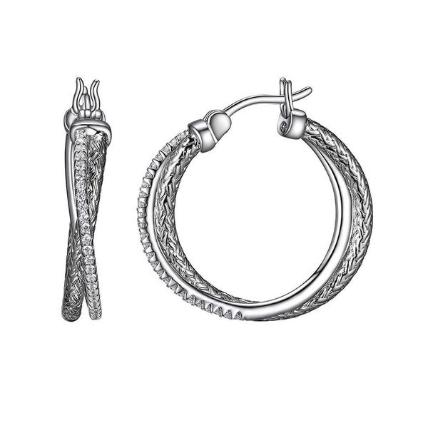 CHARLES GARNIER HOOP EARRINGS Dondero's Jewelry Vineland, NJ