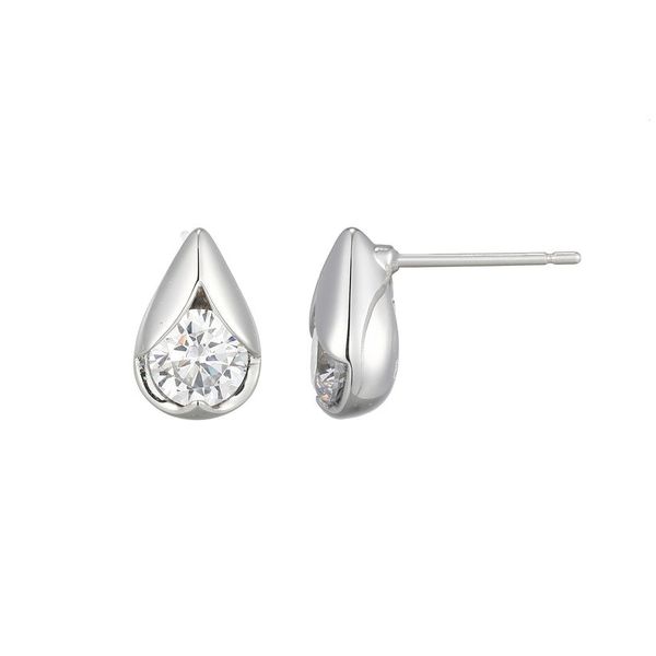 ELLE CZ TULIP POST EARRINGS Dondero's Jewelry Vineland, NJ