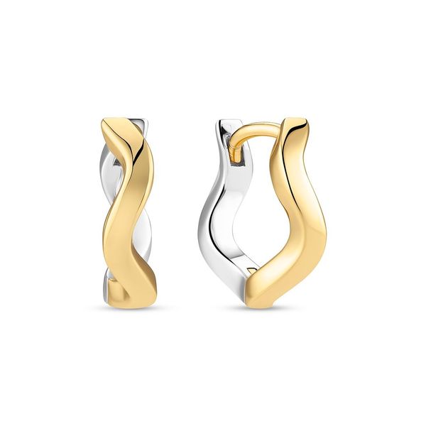 SIF JAKOBS Two Tone Sterling Silver & Gold Tone 