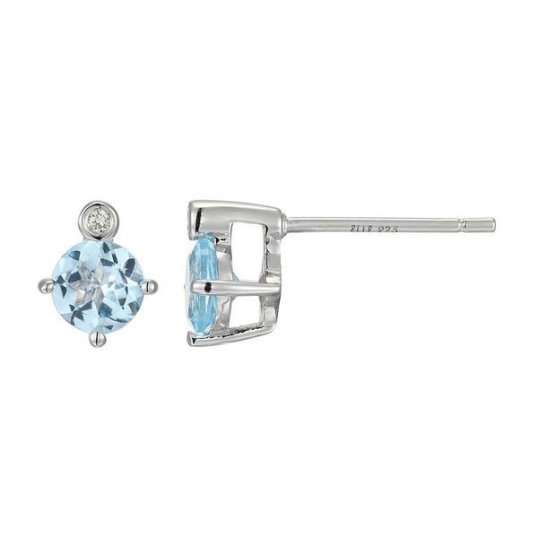 ELLE MARCH BIRTHSTONE EARRINGS Dondero's Jewelry Vineland, NJ