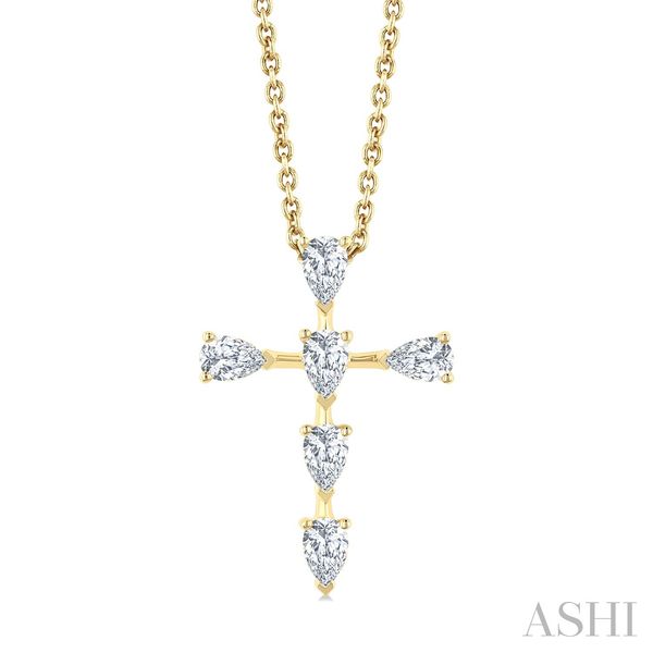 DIAMOND CROSS NECKLACE Dondero's Jewelry Vineland, NJ