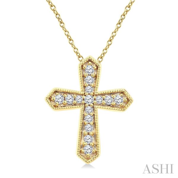 DIAMOND CROSS NECKLACE Dondero's Jewelry Vineland, NJ