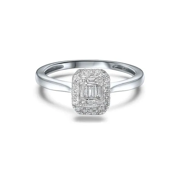 14kt White Gold Diamond Engagement Ring Don's Jewelry & Design Washington, IA