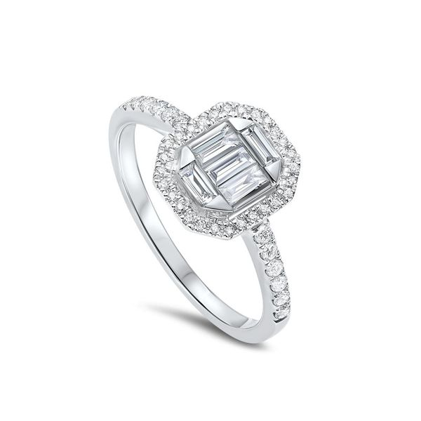 14kt White Gold Diamond Engagement Ring Don's Jewelry & Design Washington, IA