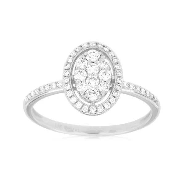 14kt White Gold Diamond Ring Don's Jewelry & Design Washington, IA