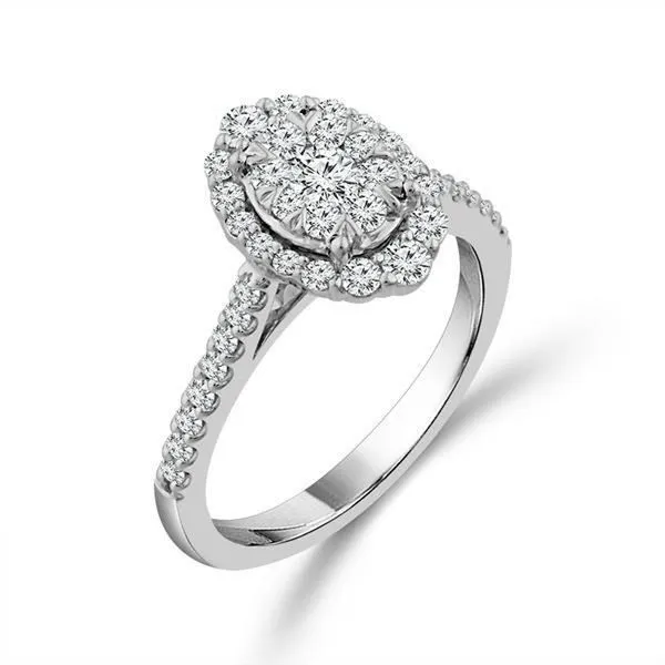 14kt White Gold 0.75ct Diamond Engagement Ring Image 2 Don's Jewelry & Design Washington, IA