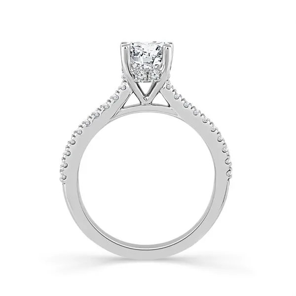 14kt White Gold Lab Grown Diamond Engagement Ring Image 3 Don's Jewelry & Design Washington, IA