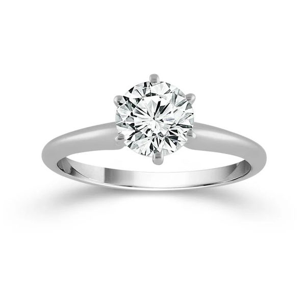 Lab Grown Round Engagement Ring Don's Jewelry & Design Washington, IA