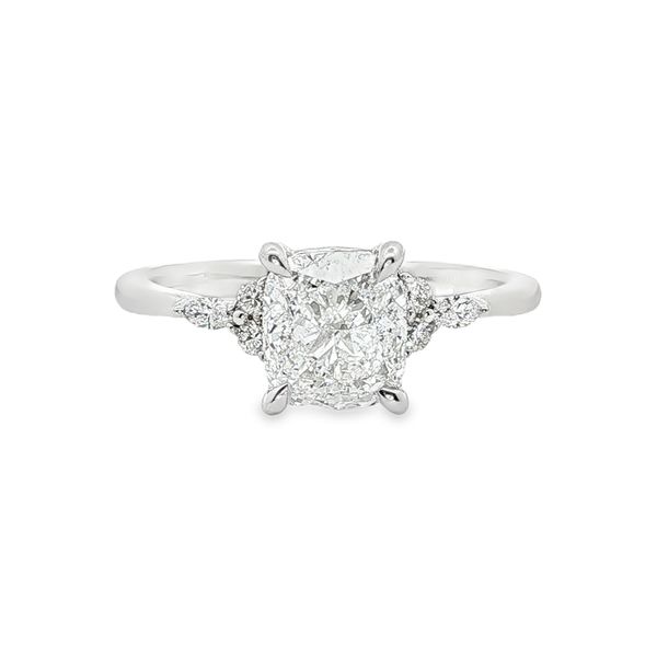 Lab Grown Cushion Cut Diamond Engagement Ring Don's Jewelry & Design Washington, IA