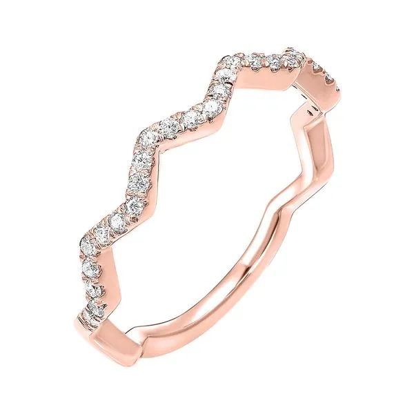 10kt Rose Gold Diamond Ring Image 2 Don's Jewelry & Design Washington, IA