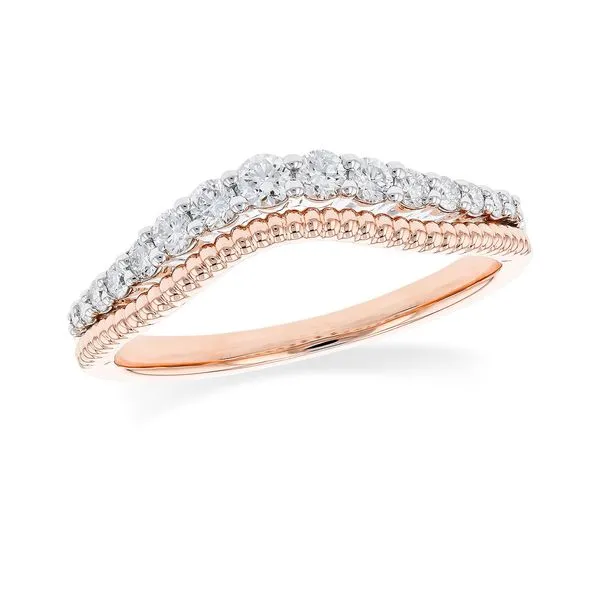 14kt Rose Gold Diamond Ring Don's Jewelry & Design Washington, IA
