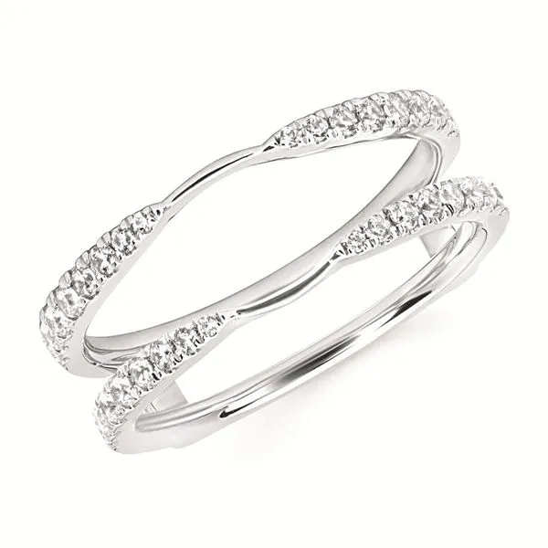 14kt White Gold Diamond Wedding Ring Don's Jewelry & Design Washington, IA