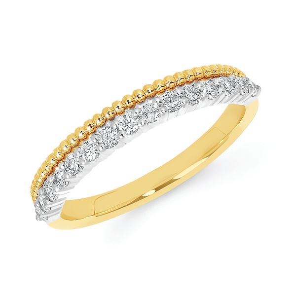 14kt Two Tone Diamond Ring Don's Jewelry & Design Washington, IA
